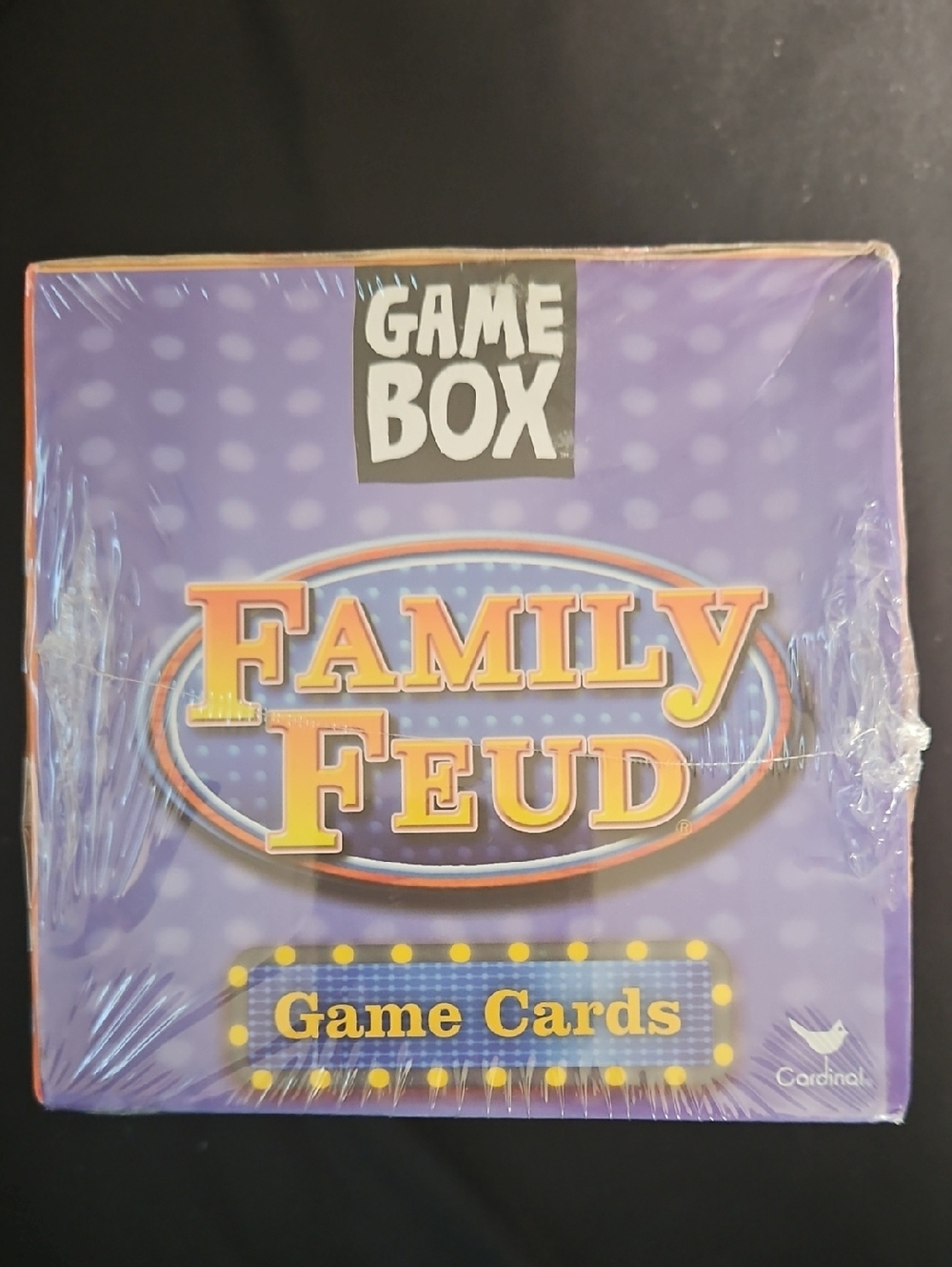 Family Feud Game Cards Game Box